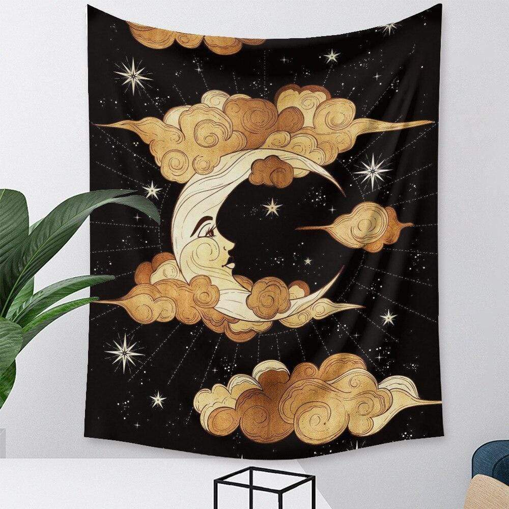 Moon Goddess Tapestry Blackbrdstore