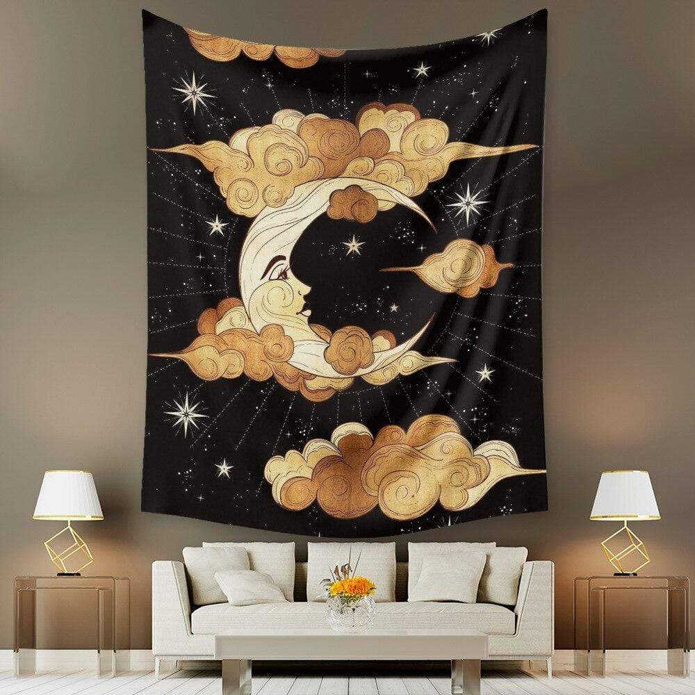 Moon Goddess Tapestry Blackbrdstore