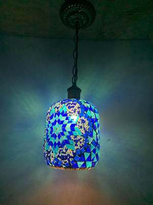 Mosaic Boho Chandelier Blackbrdstore