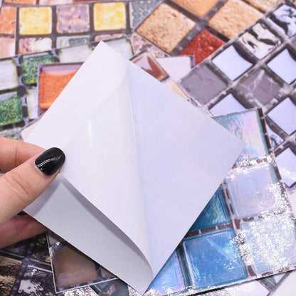 Mosaic Self Adhesive Tile Sticker Blackbrdstore