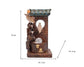 Mountain Spring Waterfall Incense Burner Blackbrdstore