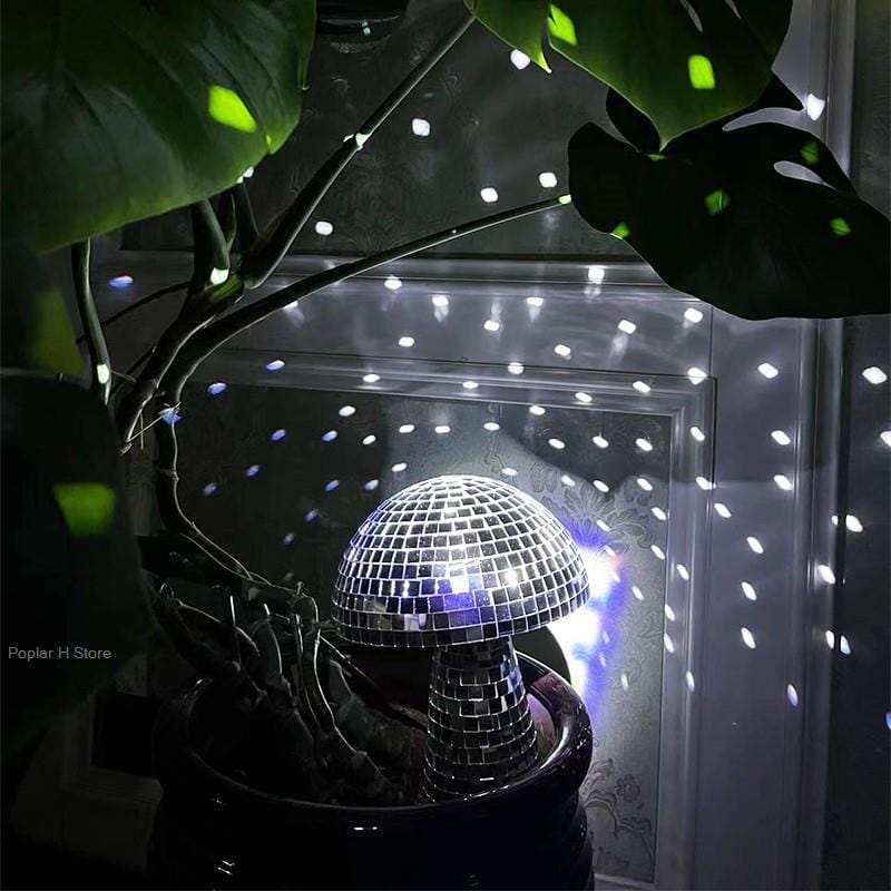 Mushroom Disco Ball Blackbrdstore