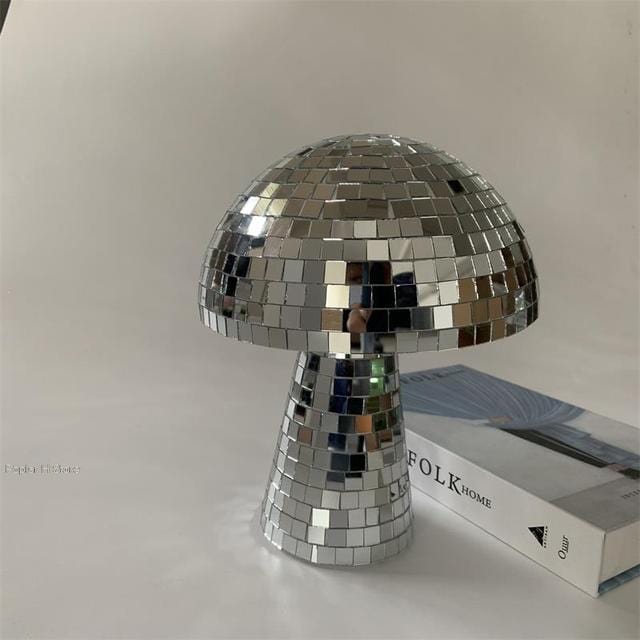 Mushroom Disco Ball Blackbrdstore