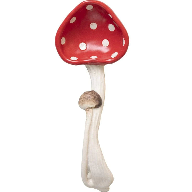 Mushroom Shaped Plates Blackbrdstore