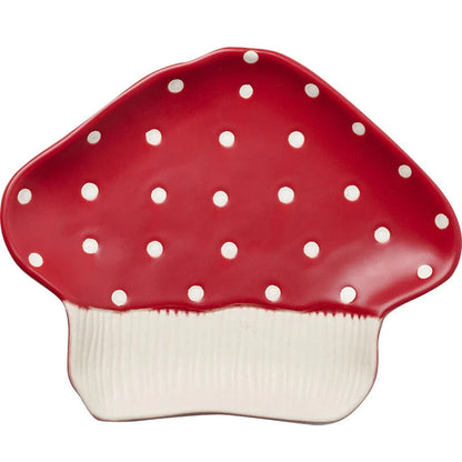 Mushroom Shaped Plates Blackbrdstore