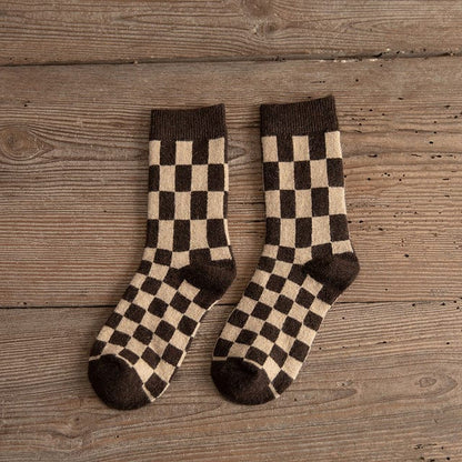 Mushroom Thickened Warm Wool Socks Blackbrdstore