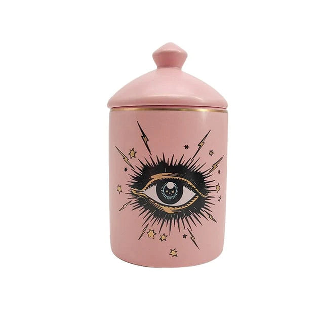 Mystical Eye Storage Jar Blackbrdstore