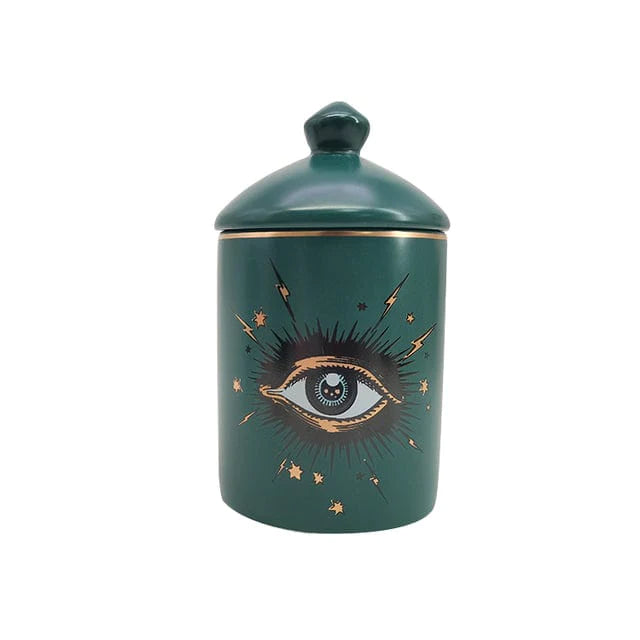 Mystical Eye Storage Jar Blackbrdstore