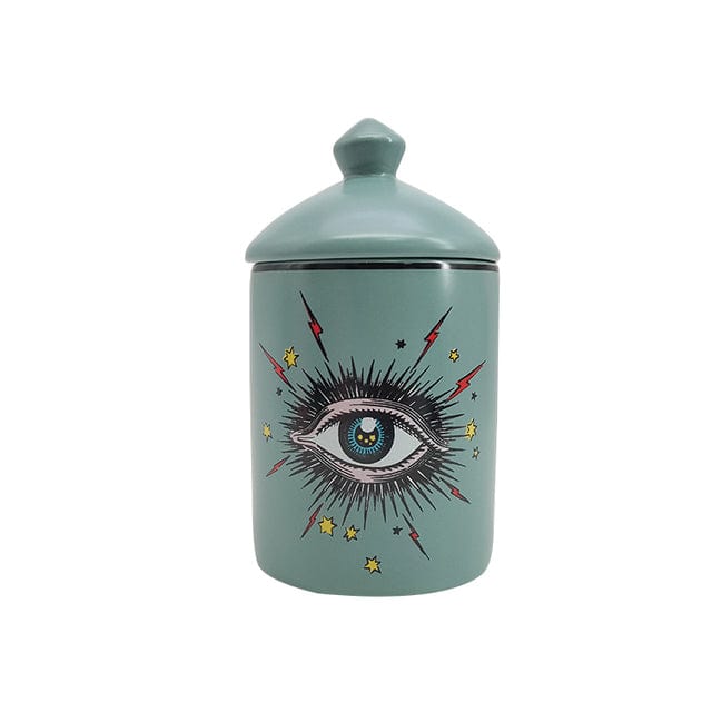Mystical Eye Storage Jar Blackbrdstore