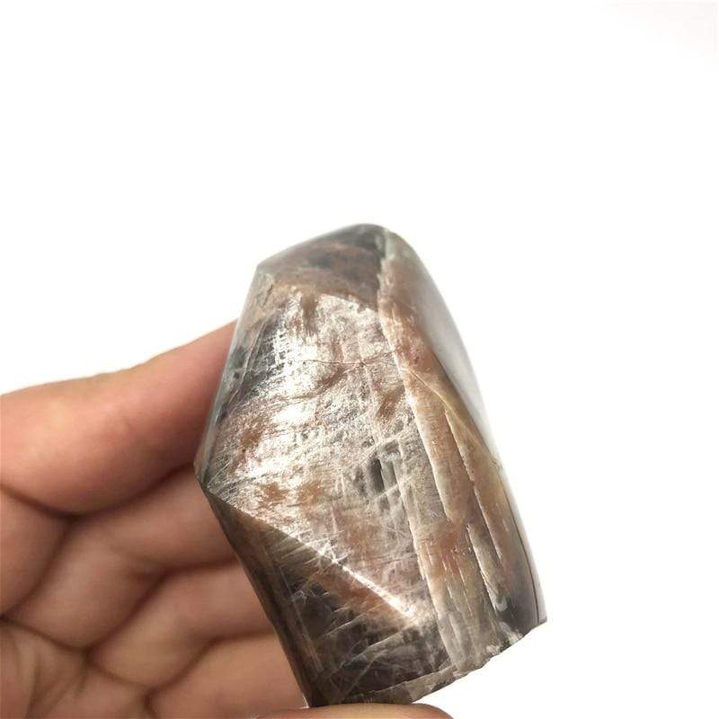 Natural Moonstone Quartz Crystal Blackbrdstore