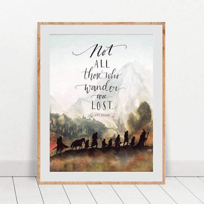 Not All Who Wander Are Lost Blackbrdstore