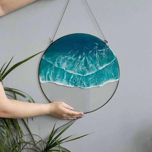 Ocean Wave Wall Hanging Blackbrdstore