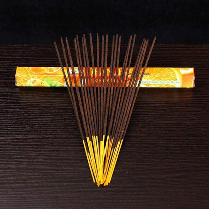 Orange Incense Sticks Blackbrdstore