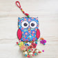 Painted Animals Wooden Wind Chime Blackbrdstore