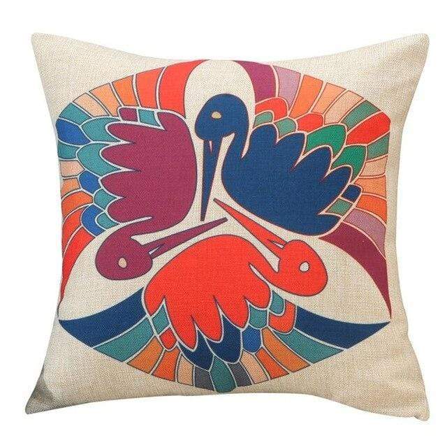Paisley Floral Cushion Covers Blackbrdstore