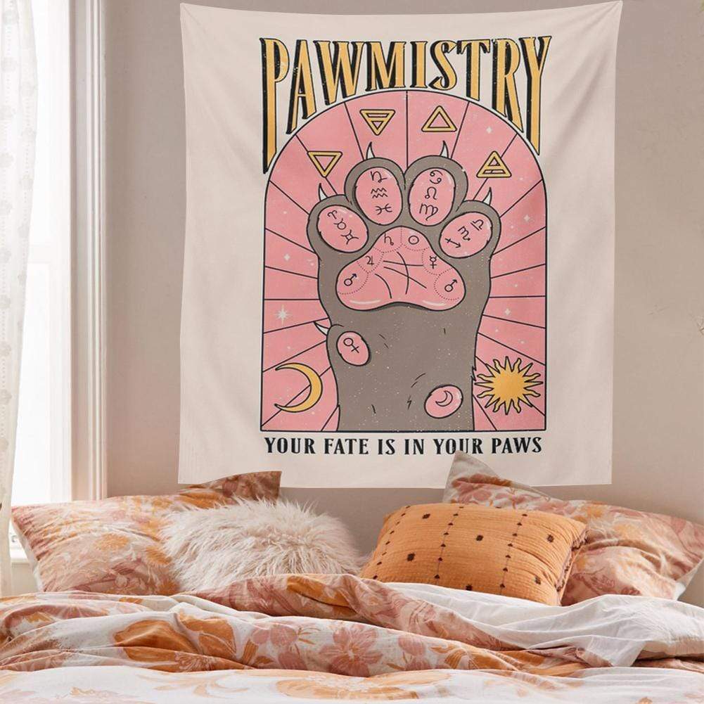 Pawmistry Tapestry Blackbrdstore