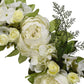 Peony Hydrangea Wreath Blackbrdstore