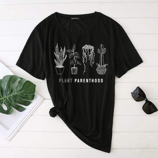 Plant Parenthood Tee Blackbrdstore