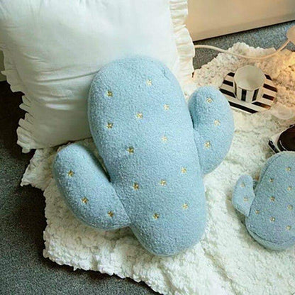 Plush Cactus Cushion Pillow Blackbrdstore