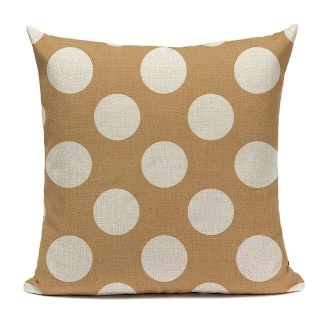 Polka Dots Cushion Cover Blackbrdstore