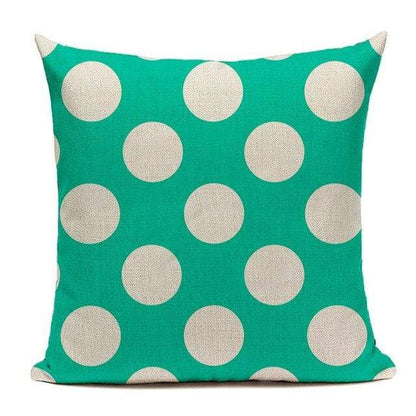 Polka Dots Cushion Cover Blackbrdstore
