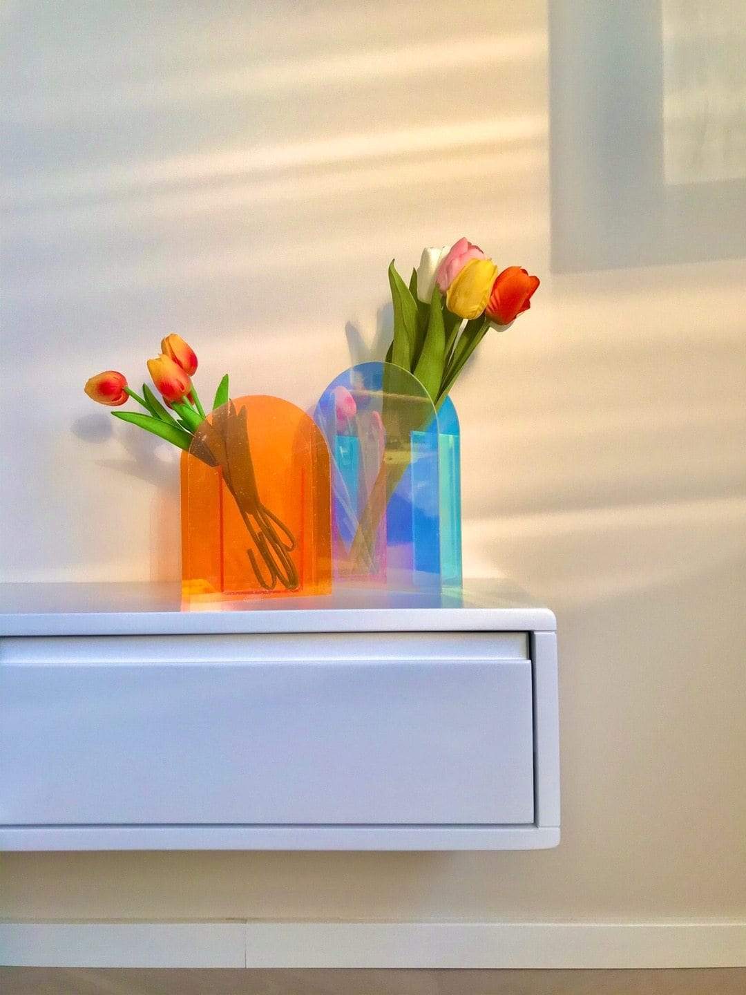 Prism Vase Collection Blackbrdstore