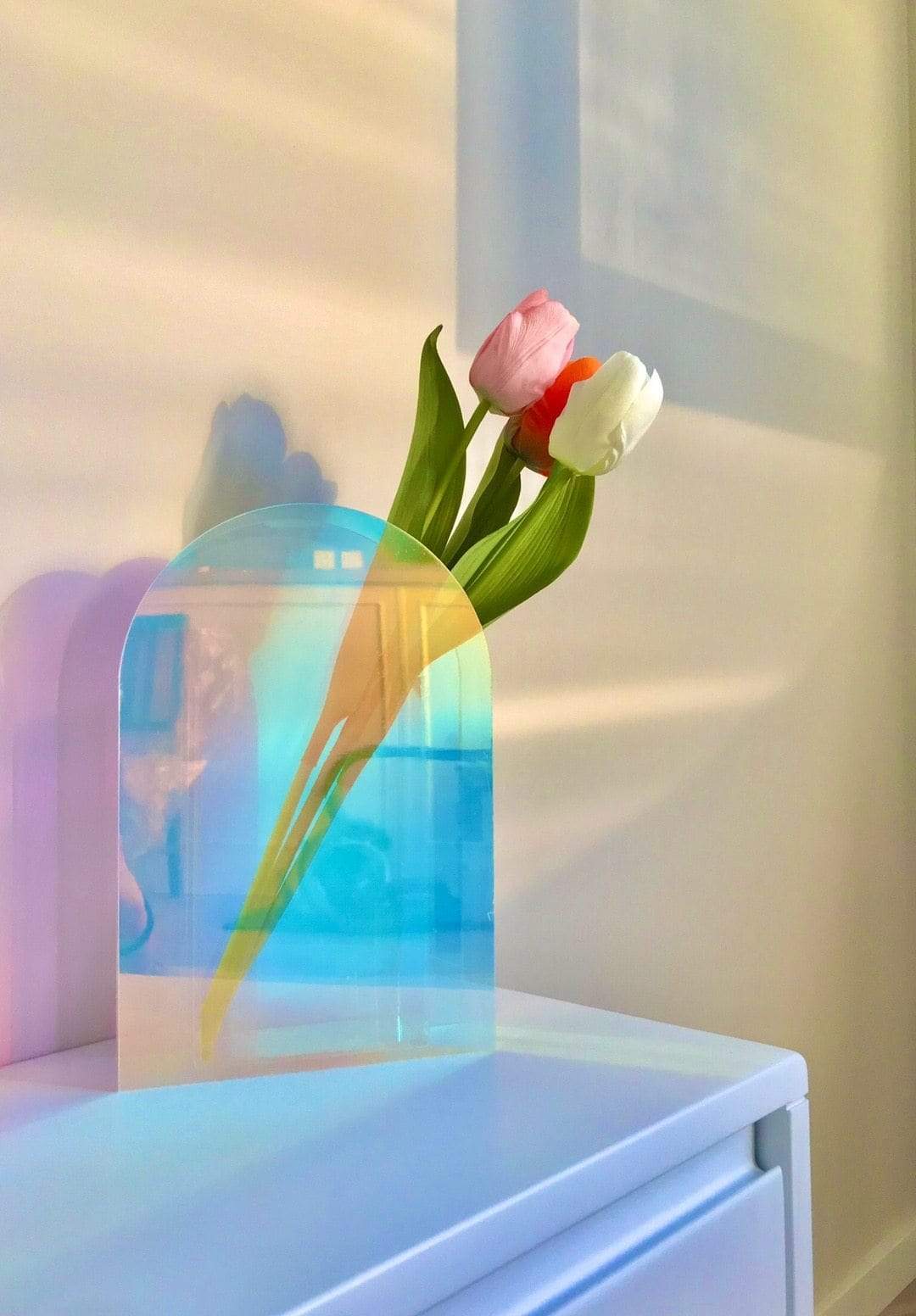 Prism Vase Collection Blackbrdstore