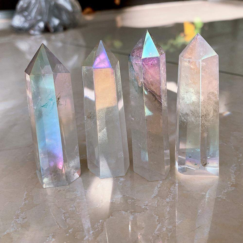 Rainbow Clear Crystal Quartz Blackbrdstore