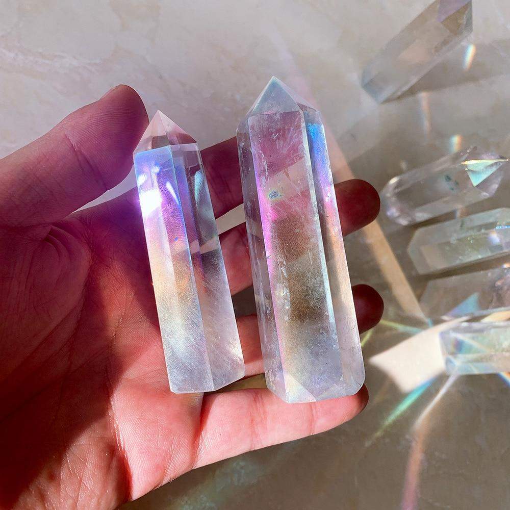 Rainbow Clear Crystal Quartz Blackbrdstore