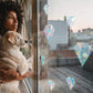 Rainbow Effect Window Stickers Blackbrdstore