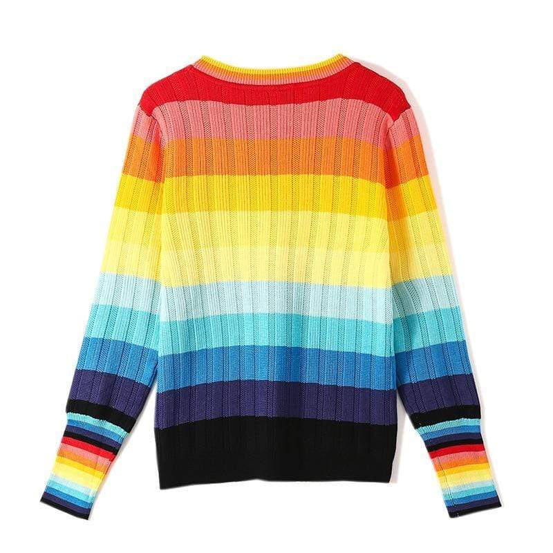 Rainbow Sweater Blackbrdstore