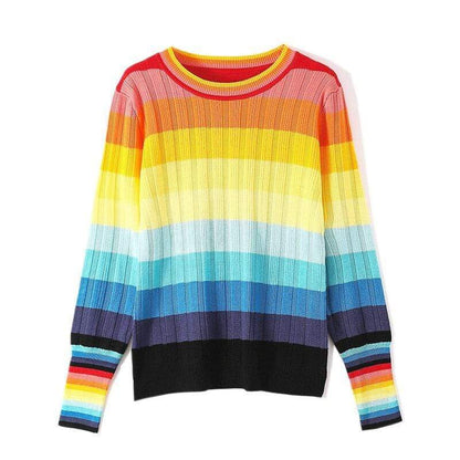 Rainbow Sweater Blackbrdstore