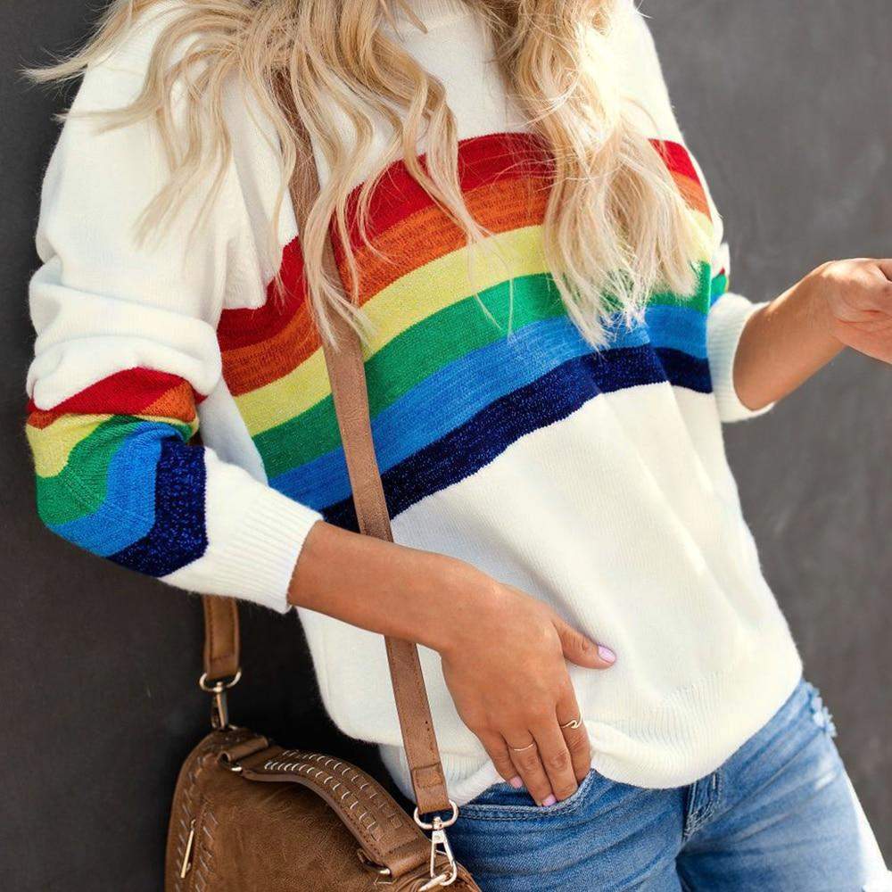 Rainbow Sweater Blackbrdstore