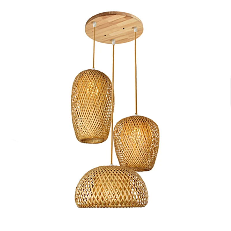 Rattan Pendant Light Blackbrdstore