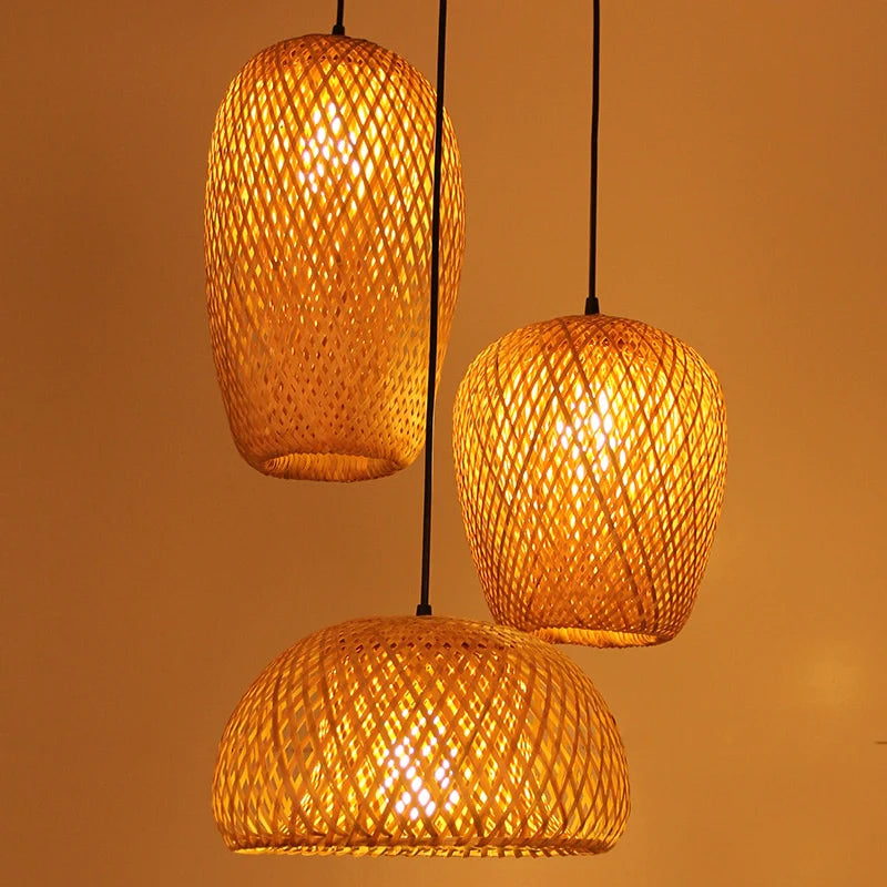 Rattan Pendant Light Blackbrdstore