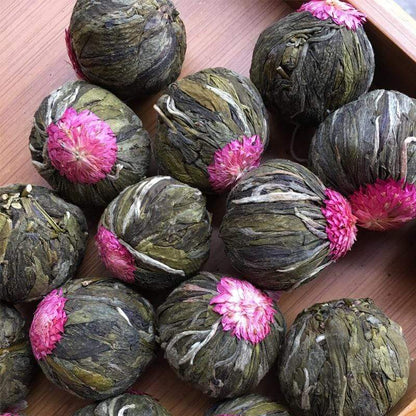 Red Jasmine Flower Ball Tea Blackbrdstore