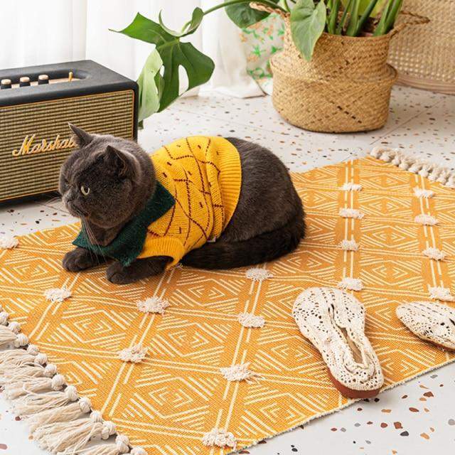 Retro Bohemian Area Rug Blackbrdstore