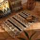 Retro Bohemian Tasseled Carpet Blackbrdstore