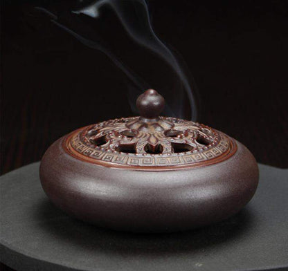 Retro Ceramic Incense Burners Blackbrdstore
