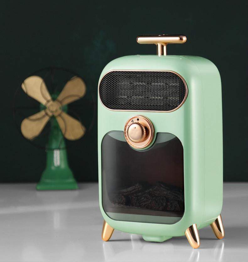 Retro Electric Heater Blackbrdstore