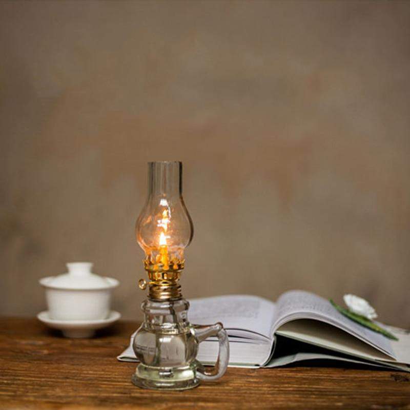 Retro Kerosene Lantern Lamp Blackbrdstore