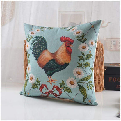 Rooster Throw Pillows Blackbrdstore