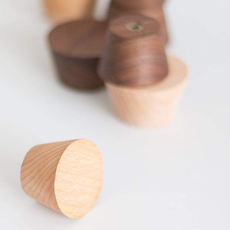 Round Wood Coat Hook Blackbrdstore