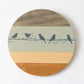 Round Wood Hanging Wall Decor Blackbrdstore