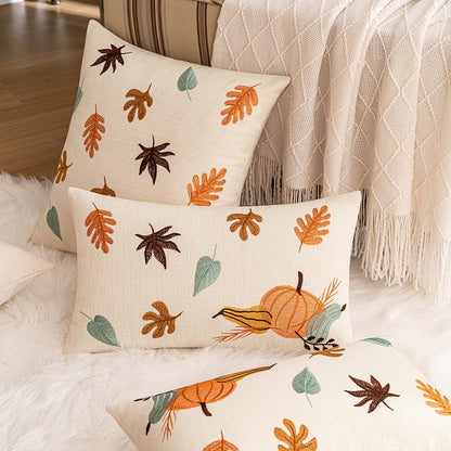 Autumn Maple Leaf Pillowcase