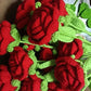 Hand-Knitted Roses Bouquet