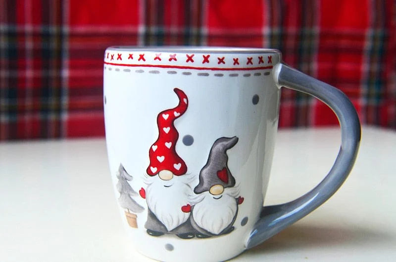 Santa Claus Christmas Coffee Mug Blackbrdstore