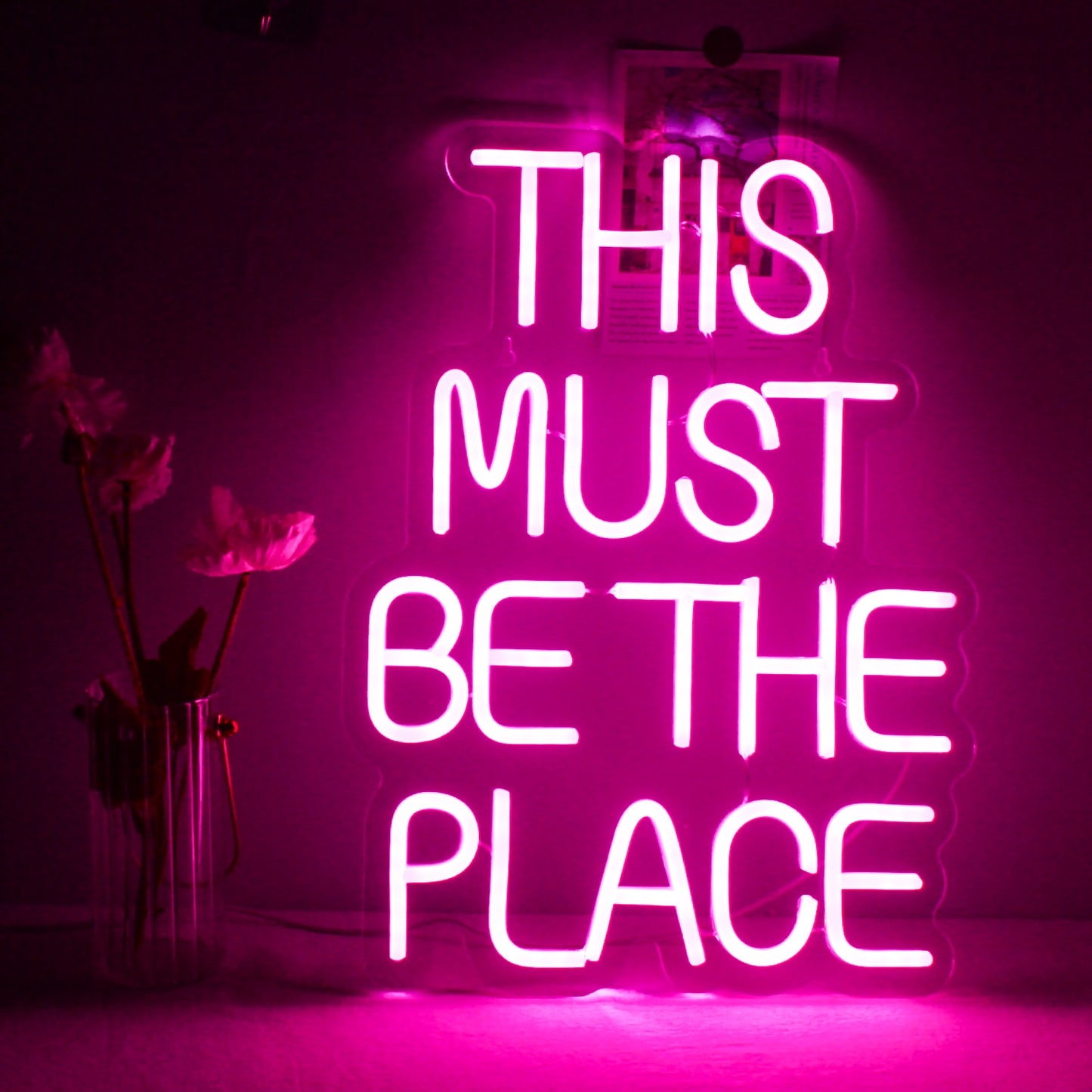 This Must Be The Place Neon Sign