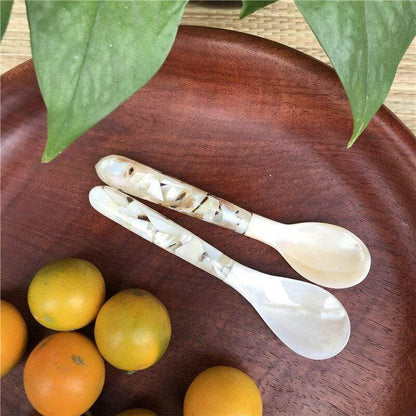 Sea Shell Spoon And Fork Blackbrdstore