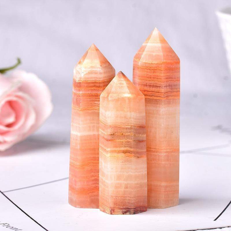 Serpentine Crystal (Red Afghan Jade) Blackbrdstore